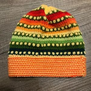 PERUVIAN winter hat, handmade !